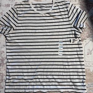 Striped Black and White T-Shirt
